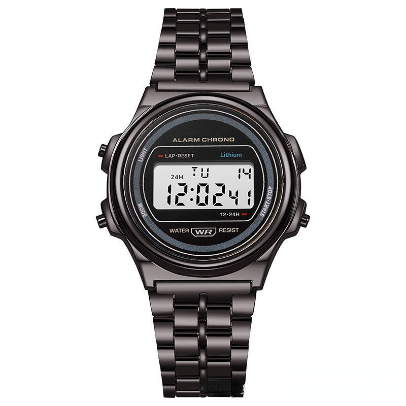 LED electronic Digital Wristwatch – Waterproof, Alarm, Chronograph