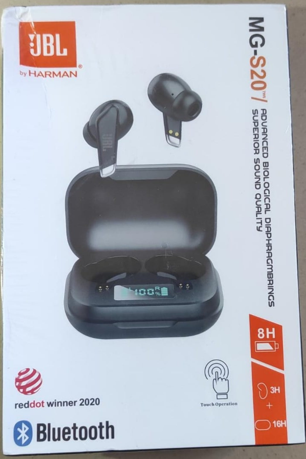 JBL MG-S20™ / MG-520 Wireless Earbuds