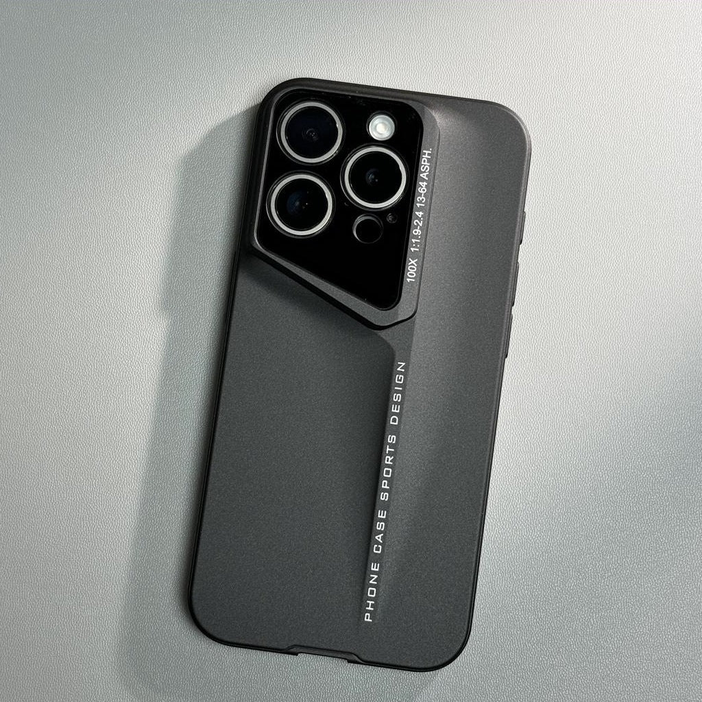 Suitable for 16promax phone case with a sharp matte skin feel, PC hard iPhone15 anti-drop advanced protective case