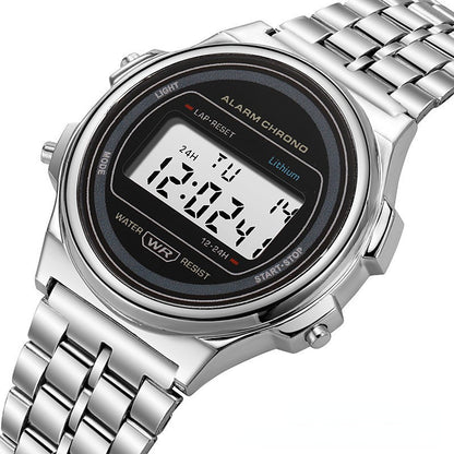 LED electronic Digital Wristwatch – Waterproof, Alarm, Chronograph