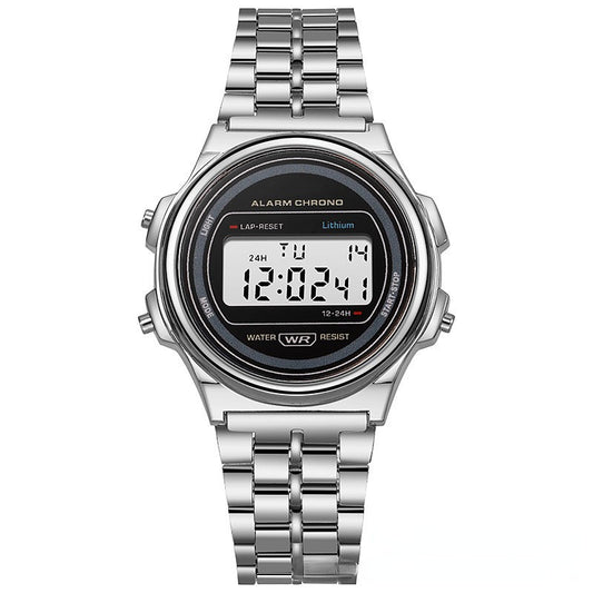 LED electronic Digital Wristwatch – Waterproof, Alarm, Chronograph