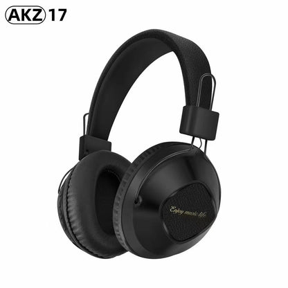 AKZ17 new retro foldable wireless blue headphones trend student headsets distribution