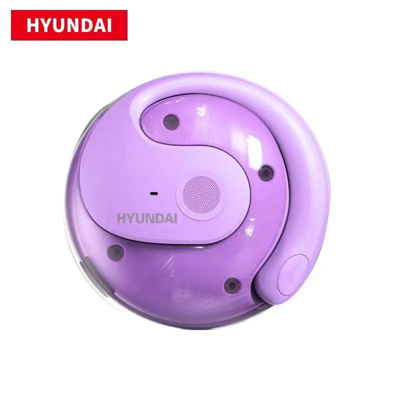 Hyundai HY-T26 Little Coconut Ball Wireless Blue Earphones, in-ear headphones, Sports noise Cancellation, lanyound-style