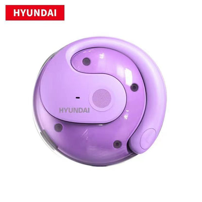 Hyundai HY-T26 Little Coconut Ball Wireless Blue Earphones, in-ear headphones, Sports noise Cancellation, lanyound-style