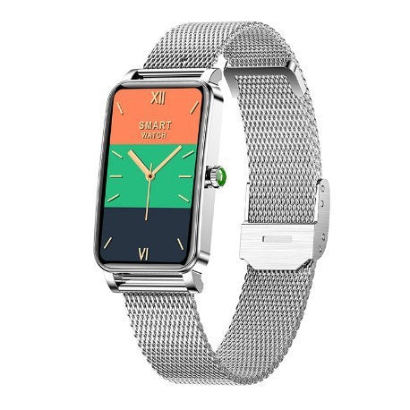 The ZX19 Lady artwatch offers multi-mode protection for heart rate, blood pressure, blood oxygen, and menstrual period reminders