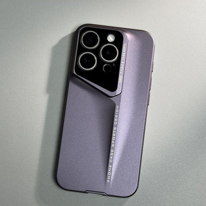 Suitable for 16promax phone case with a sharp matte skin feel, PC hard iPhone15 anti-drop advanced protective case